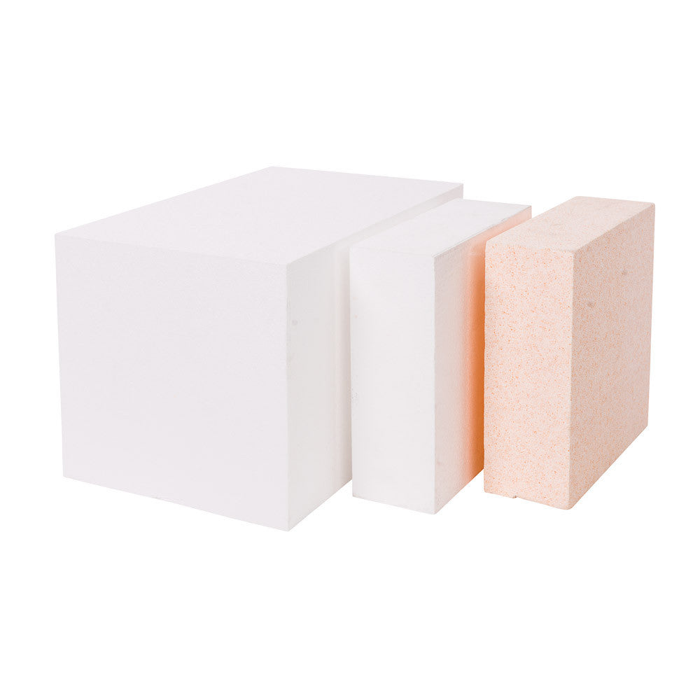 6 Pack Foam Blocks for Crafts - 12x4x2 Polystyrene Brick Rectangles for  Art Sculpting, Flower Arrangements, DIY, Packing 